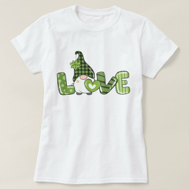 Rua, T-Shirt do Dia de Patrick (Frente do Design)