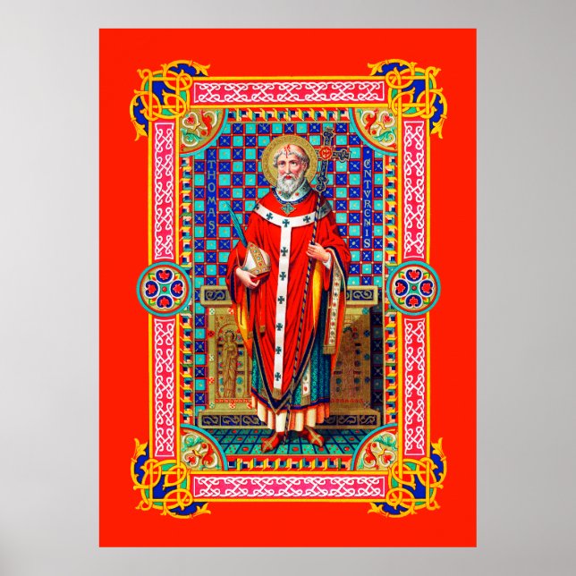 Rua. Thomas Becket em Poster de cascavel vermelho  (Frente)