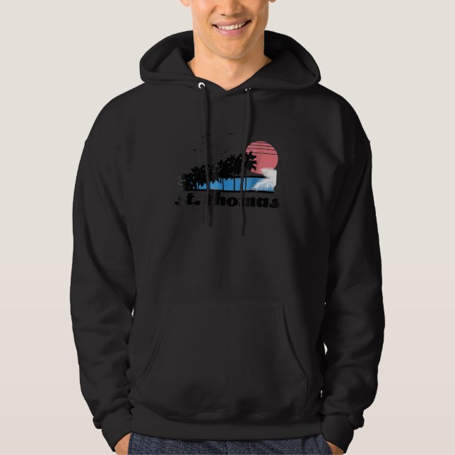 Rua Thomas retro vintage roupa surf camisetas (Frente)