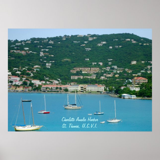 Rua Thomas Sailboat Poster (Frente)