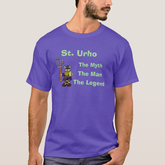 Rua. Urho O Mito, O Homem, A Camiseta Da Lenda (Frente)