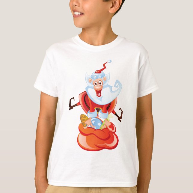 Rua velha, camiseta engraçada para crianças (Frente)