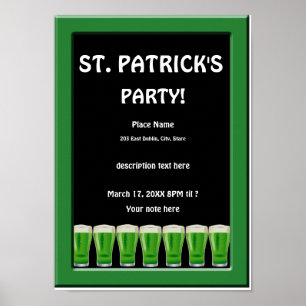 Rua Verde de Cerveja Poster 2