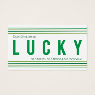 Rua Verde Moderno,  de Presente no Dia de Patrick