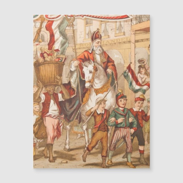 Rua Vintage. Rua holandesa Nicholas Nick Sinterkla (Frente)