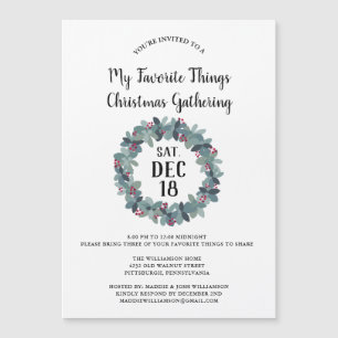 Rua Xadrez russa da Festa de Natal Magnet