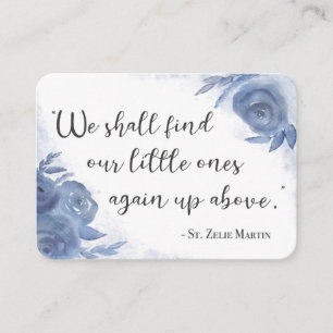 Rua. Zelie Martin Consolation Misriage - Cartão Sa