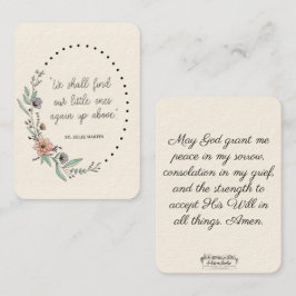 Rua. Zelie Martin Consolation Misriage - Cartão Sa