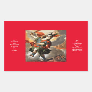 Ruas Michael, os adesivos Arcanjo