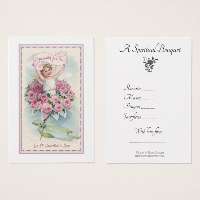 Ruas. Namorados Espíritas, Buquê Religioso (Frente & Verso)