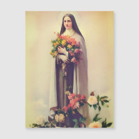 Ruas Terese do cartão sagrado magnético Lisieux