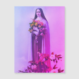 Ruas Terese do cartão sagrado magnético Lisieux