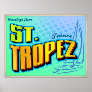 RUAS. TROPEZ POSTER