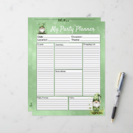 Ruas Verdes Adoráveis. Gnomos do Dia de Patrick