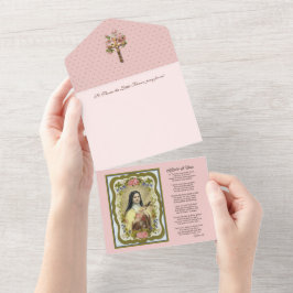Ruas Vintage, Terese Jesus Cristo Escritura Religi