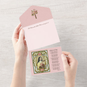Ruas Vintage, Terese Jesus Cristo Escritura Religi