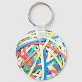 Ruberband Ball Chaveiro