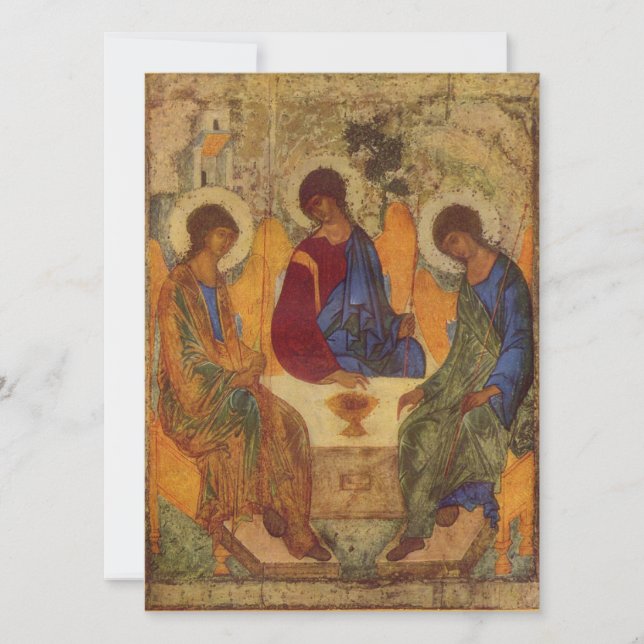 Rublev Trinity na Mesa (Frente)