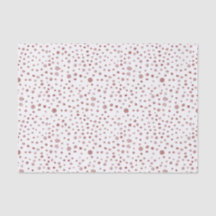 Ruby Confetti Watercolor Dots - Papel Tecido