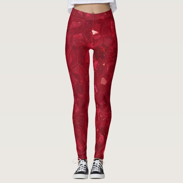 Ruby Leggings For Valentines Day (Frente)