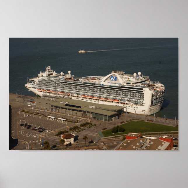 Ruby Princess Cruise, SF Poster (Frente)