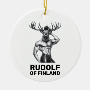 Rudolf, Finlândia - Gay / Enfeites de natal LGBT