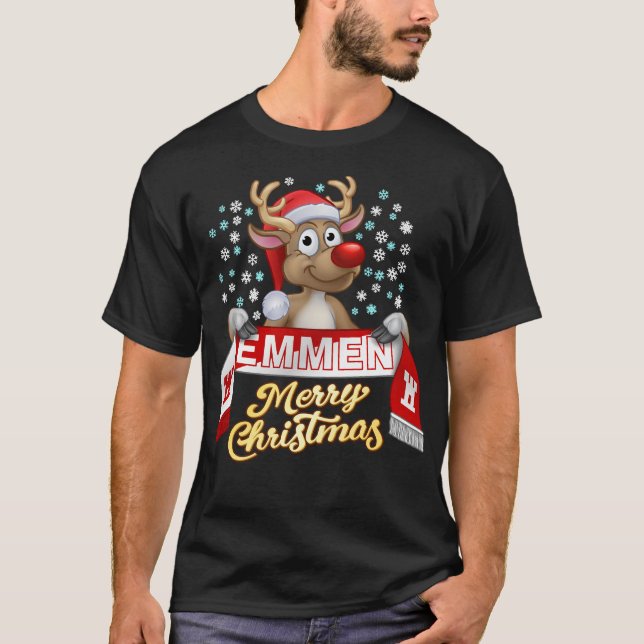 Rudolf met FanSjaal Emmen T-shirt (Frente)