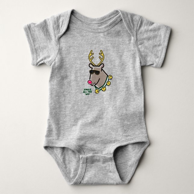 Rudolf Reindeer T-Shirt (Frente)