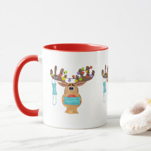 Rudolph, a caneca de rena mascarada