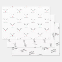 Rudolph Themed WrapPaper