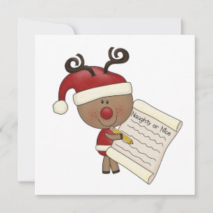 Rudy Reindeer Naughn ou Nic