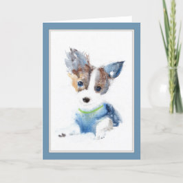 Ruffell, o Cartão de Saudação do Cachorro
