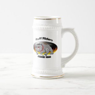 Ruffriders da caneca de cerveja de Amarillo