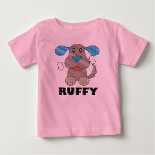 Ruffy - Baby Camiseta de Jersey Fina