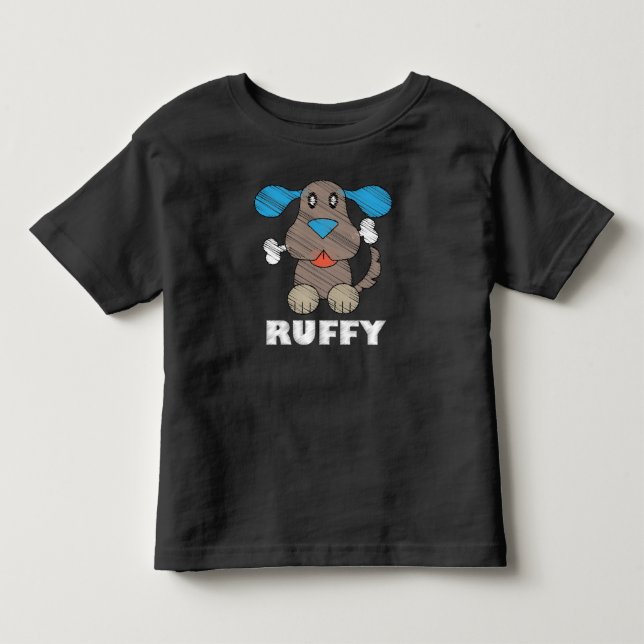 Ruffy - Toddler Fine Jersey T-Shirt  (Frente)