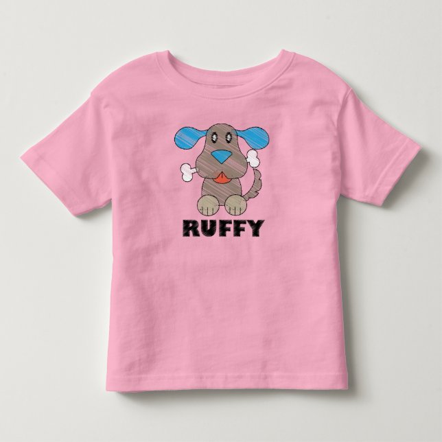 Ruffy - Toddler Fine Jersey T-Shirt (Frente)