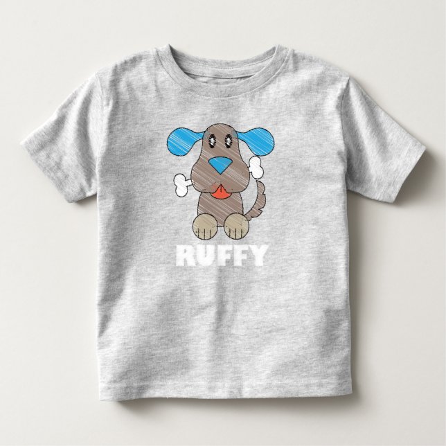 Ruffy - Toddler Fine Jersey T-Shirt (Frente)