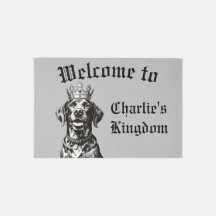 Rug de ponteiro abreviado alemão personalizável