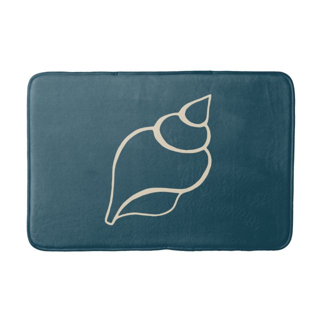 Rug de tapete de banho do Shell Náutico (Frente)