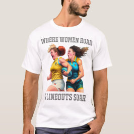 Rugby feminino - Unisex Rugby T-Shirt