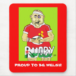 RUGBY MOUSEPAD DE GALÊS