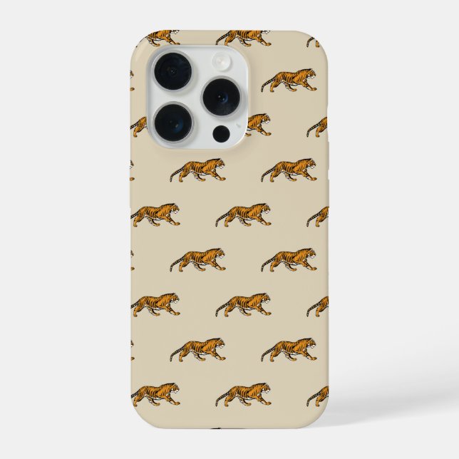 Ruge! Eu sou um Tigre! - capa de telefone (Verso)
