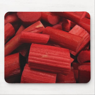 Ruibarbo Mousepad abstrato