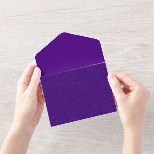 Ruído Roxo Tudo em Um Convite de casamento - Perso
