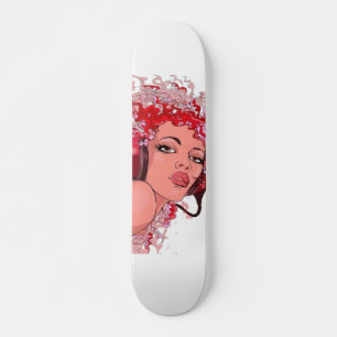 Ruiva de Fones de Ouvido Skate