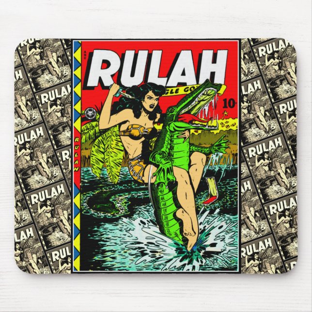 Rulah História em quadrinhos Mousepad (Frente)
