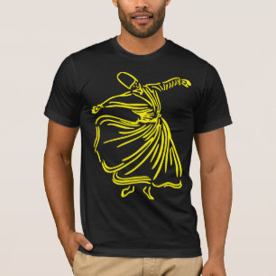 rumi dos darwis do tshirt da camisa do sufi dos