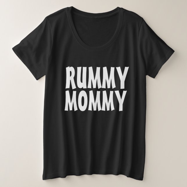 RUMMMY MÃE T-SHIRTS (Frente do Design)