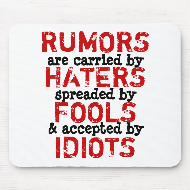 RUMORS - Truísmo do Mousepad (Frente)