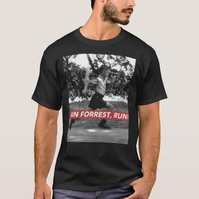 RUN FORREST, RUN! Classic T-Shirt (Frente)